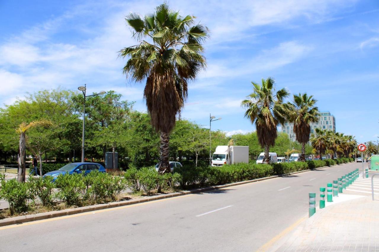 Apartamento Brisa Marina Apartment Valencia Bagian luar foto